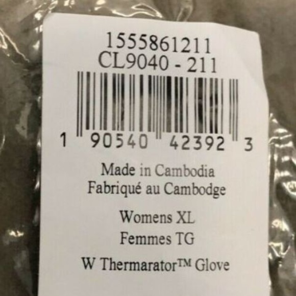 NWT Columbia Women's W Thermarator Glove, X-Large / 8.0 - 8 3/8" - Picture 3 of 9